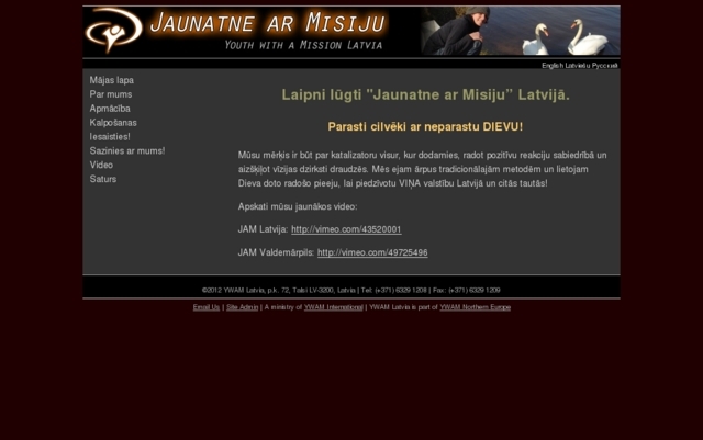 Jaunatne ar Misiju, 